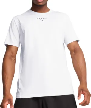 Clothing Puma  Men Puma X HYROX Cloudspun Short Sleeve Mens Training Top - White