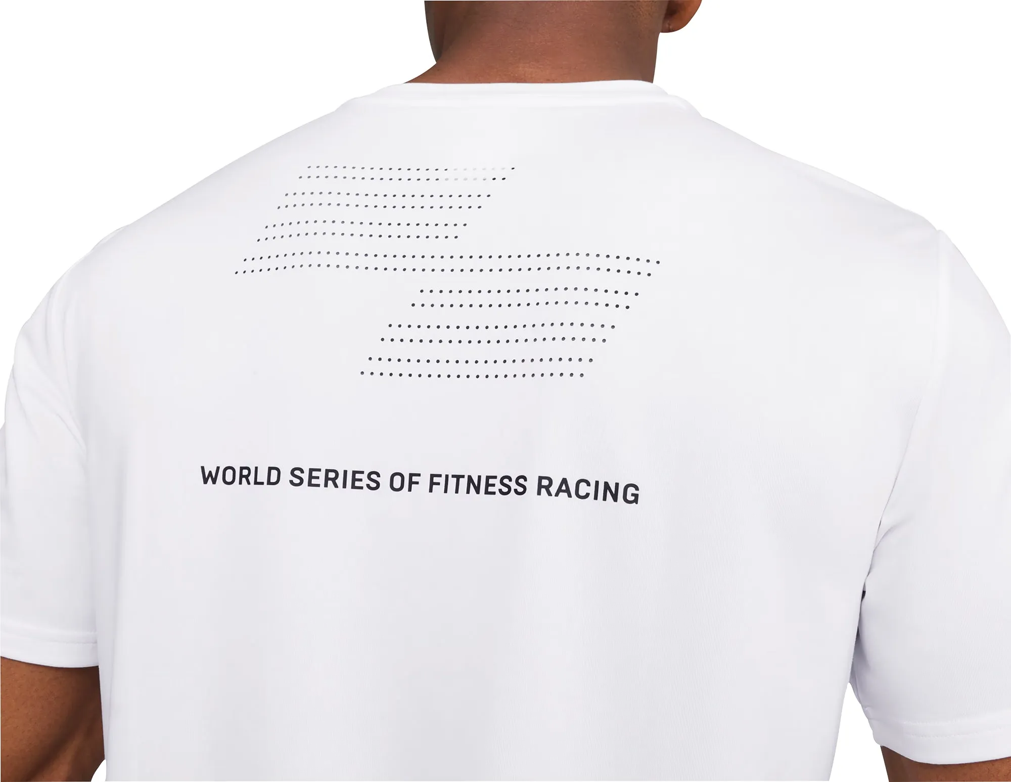 Clothing Puma  Men Puma X HYROX Cloudspun Short Sleeve Mens Training Top - White
