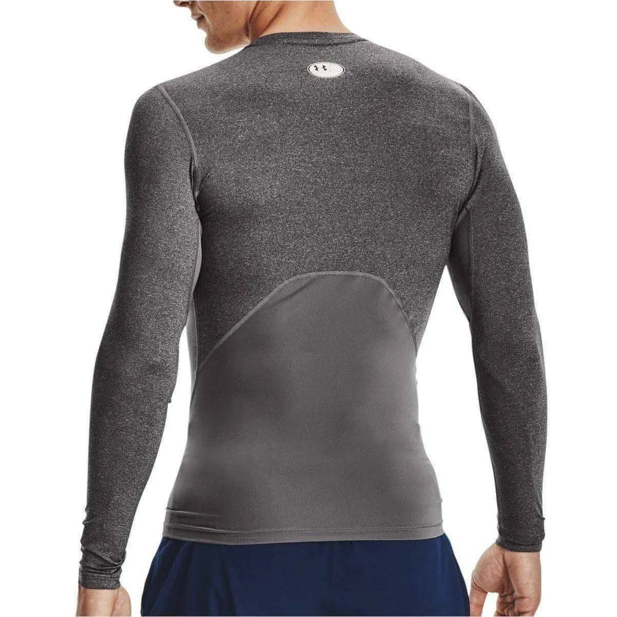Clothing Under Armour  Men Under Armour Heatgear Armour Long Sleeve Mens Compression Top - Grey