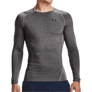 Clothing Under Armour  Men Under Armour Heatgear Armour Long Sleeve Mens Compression Top - Grey