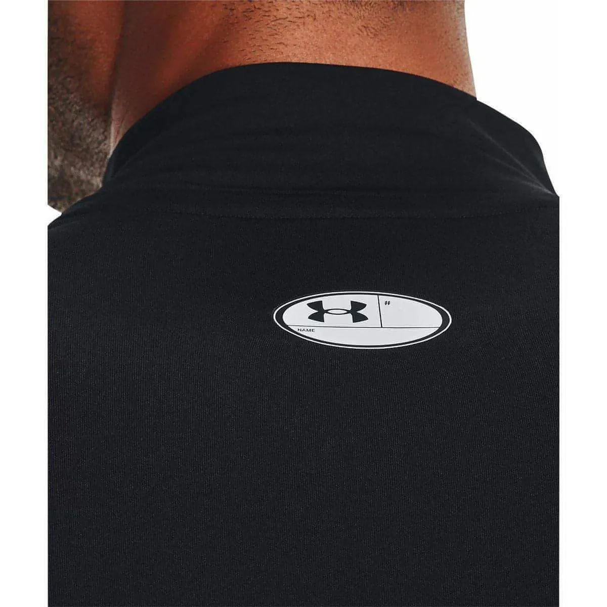 Clothing Under Armour  Men Under Armour HeatGear Mock Long Sleeve Mens Training Top - Black