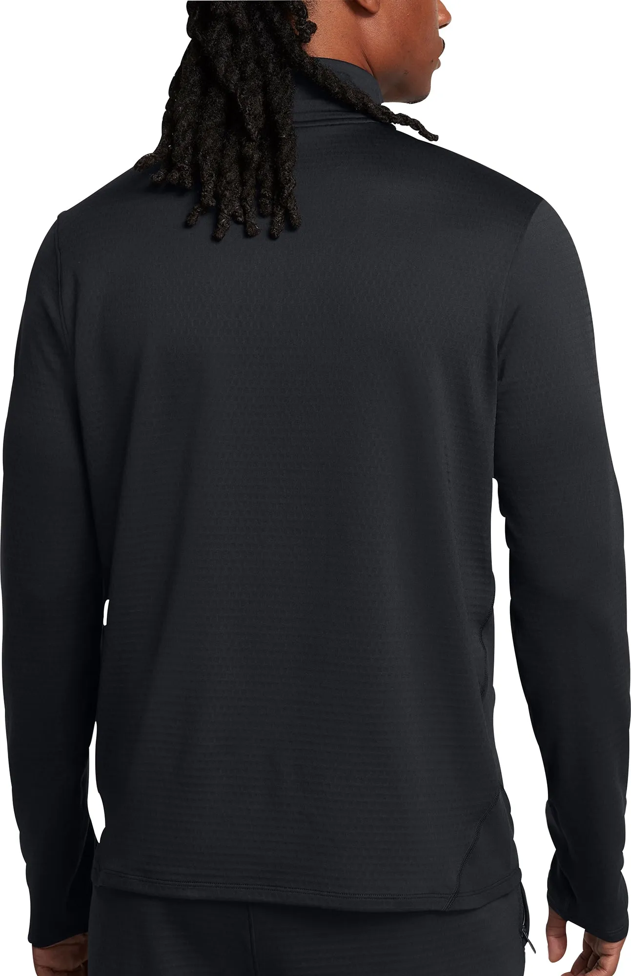 Clothing Under Armour  Men Under Armour Vanish Cold Weather Half Zip Long Sleeve Mens Running Top - Black