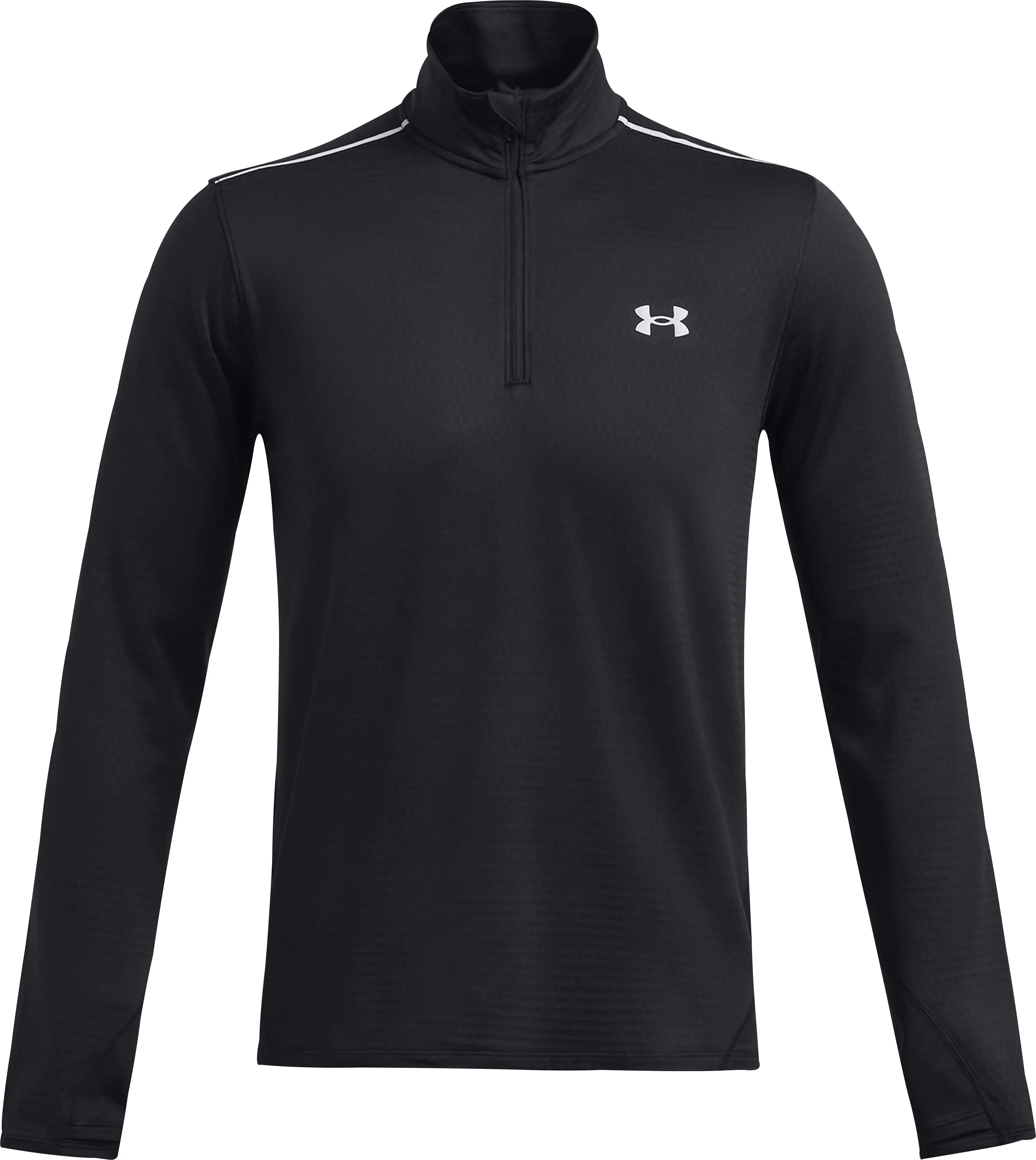 Clothing Under Armour  Men Under Armour Vanish Cold Weather Half Zip Long Sleeve Mens Running Top - Black