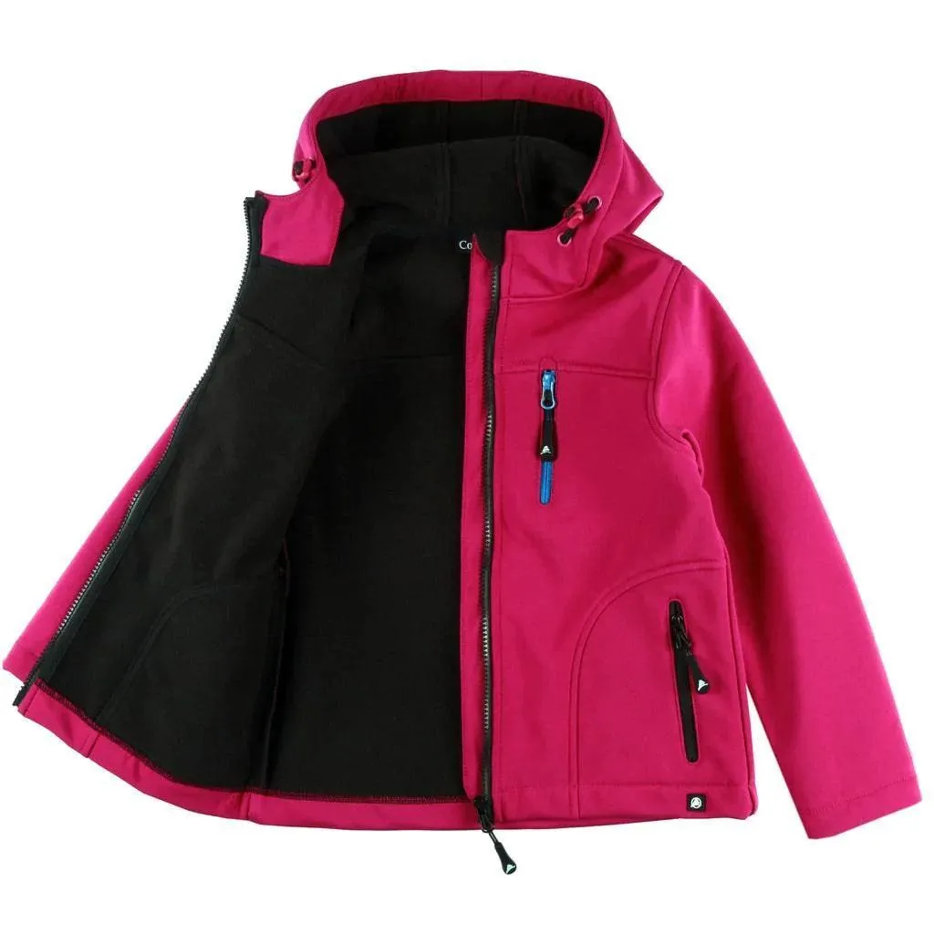 Conifere Girls Soft Shell Jacket Babykids Conifere