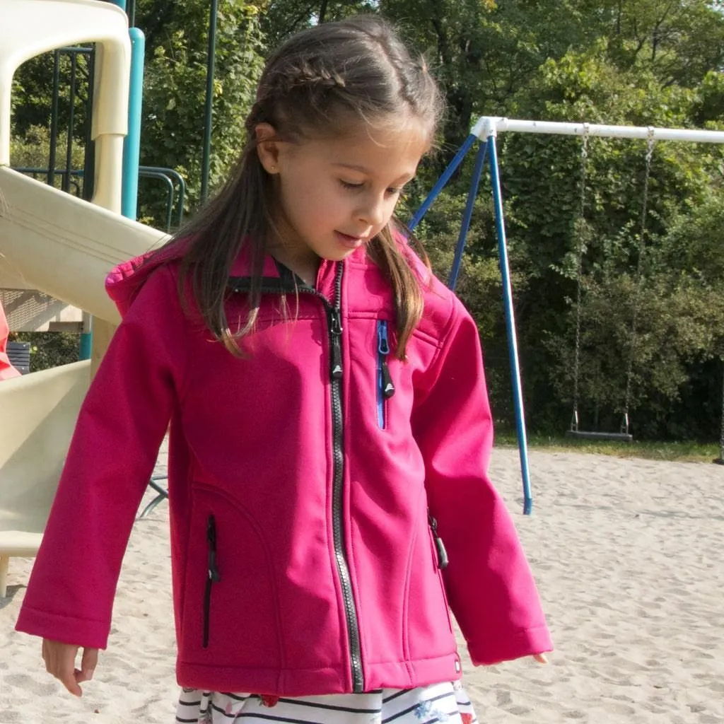 Conifere Girls Soft Shell Jacket Babykids Conifere