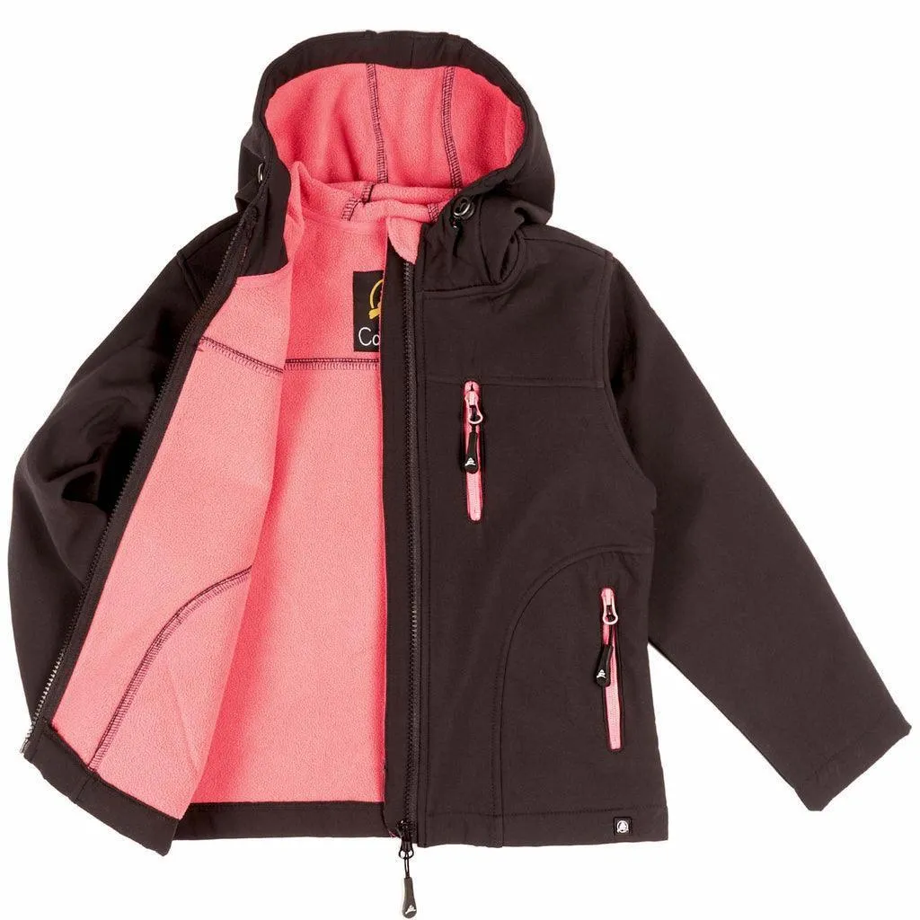 Conifere Girls Soft Shell Jacket Babykids Conifere