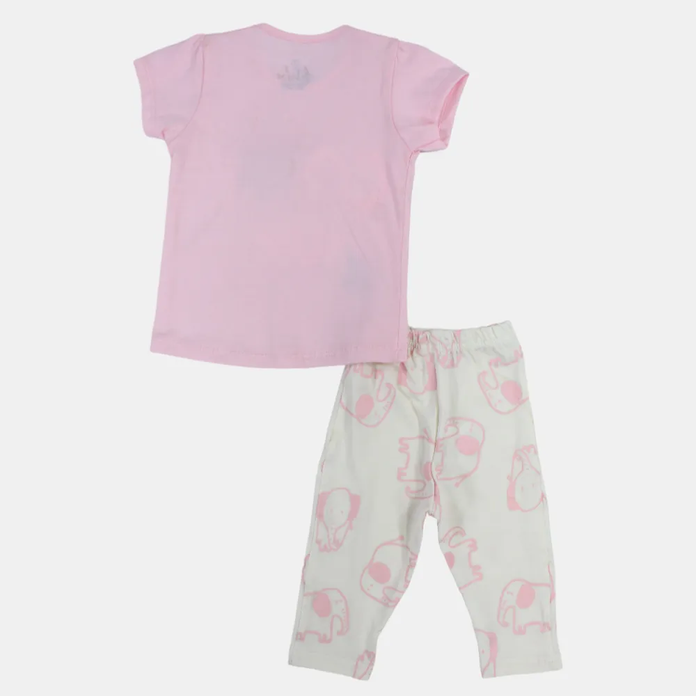 Cool Mom Baby Girls' Cotton Pajama Set