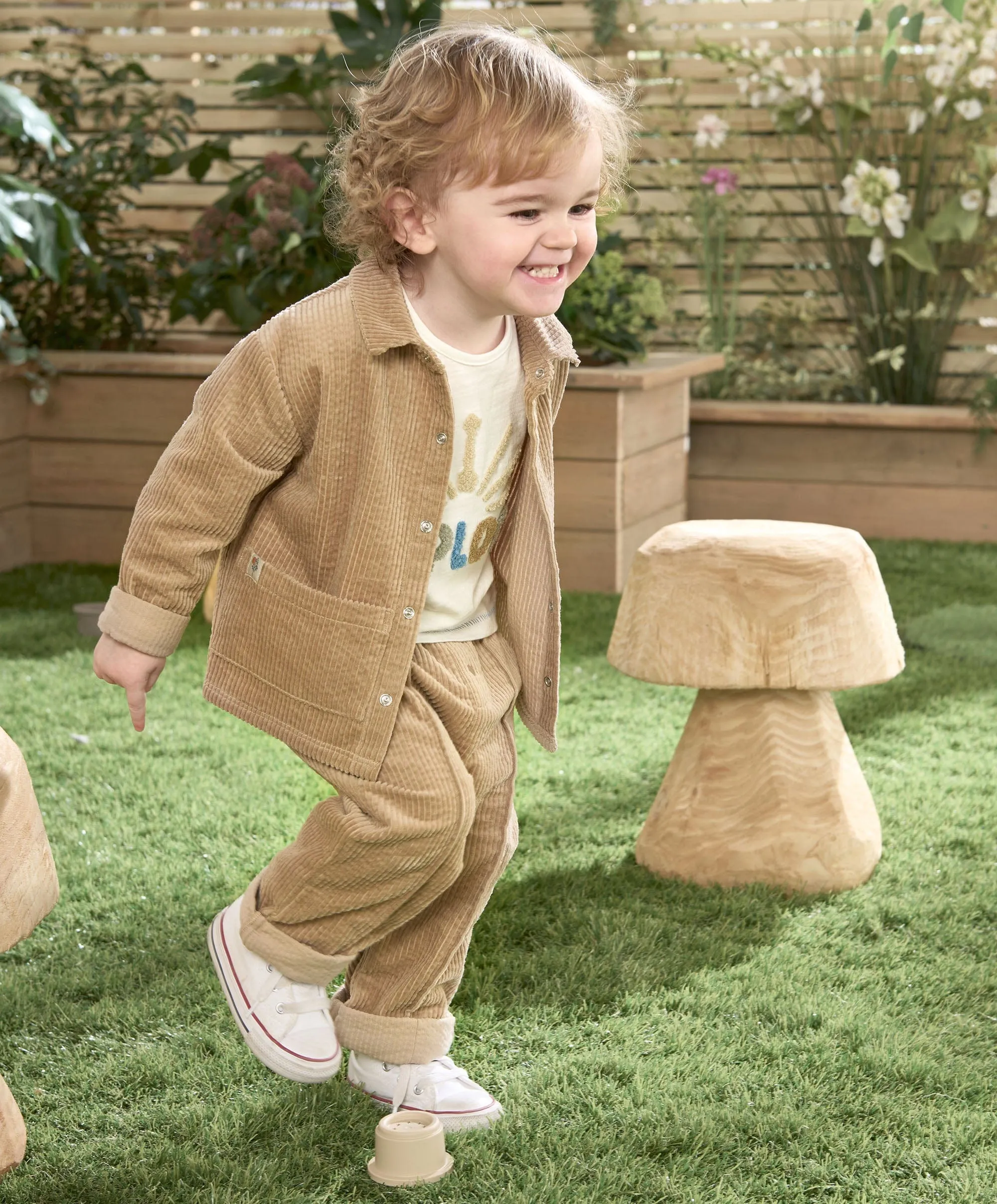 Cord Trouser - Beige