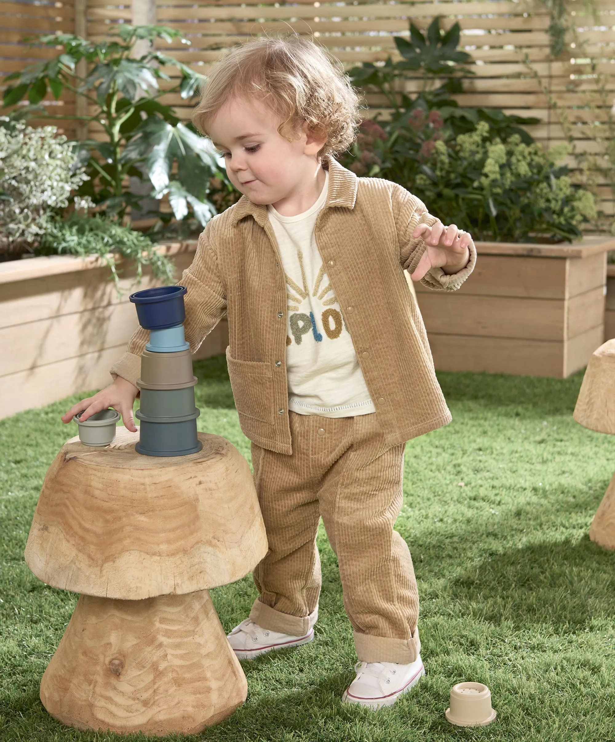Cord Trouser - Beige