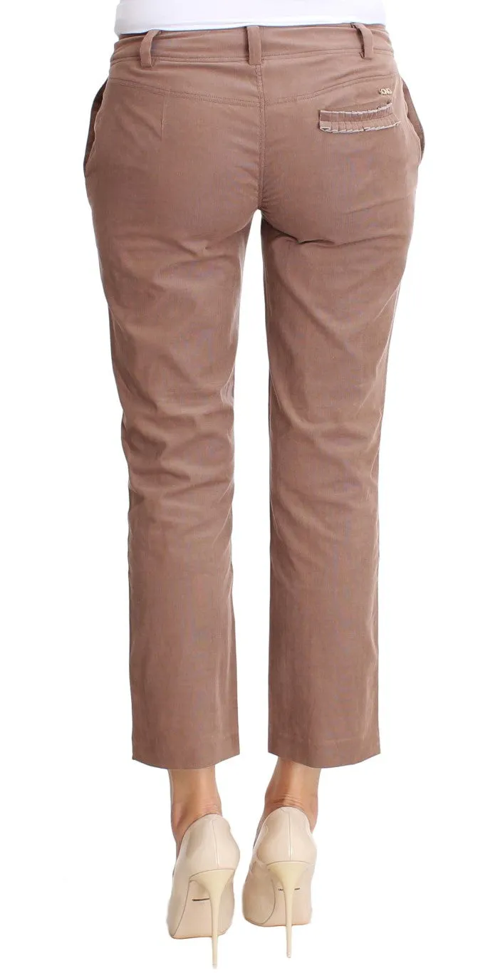 Costume National  Cropped Corduroys Women's Pants