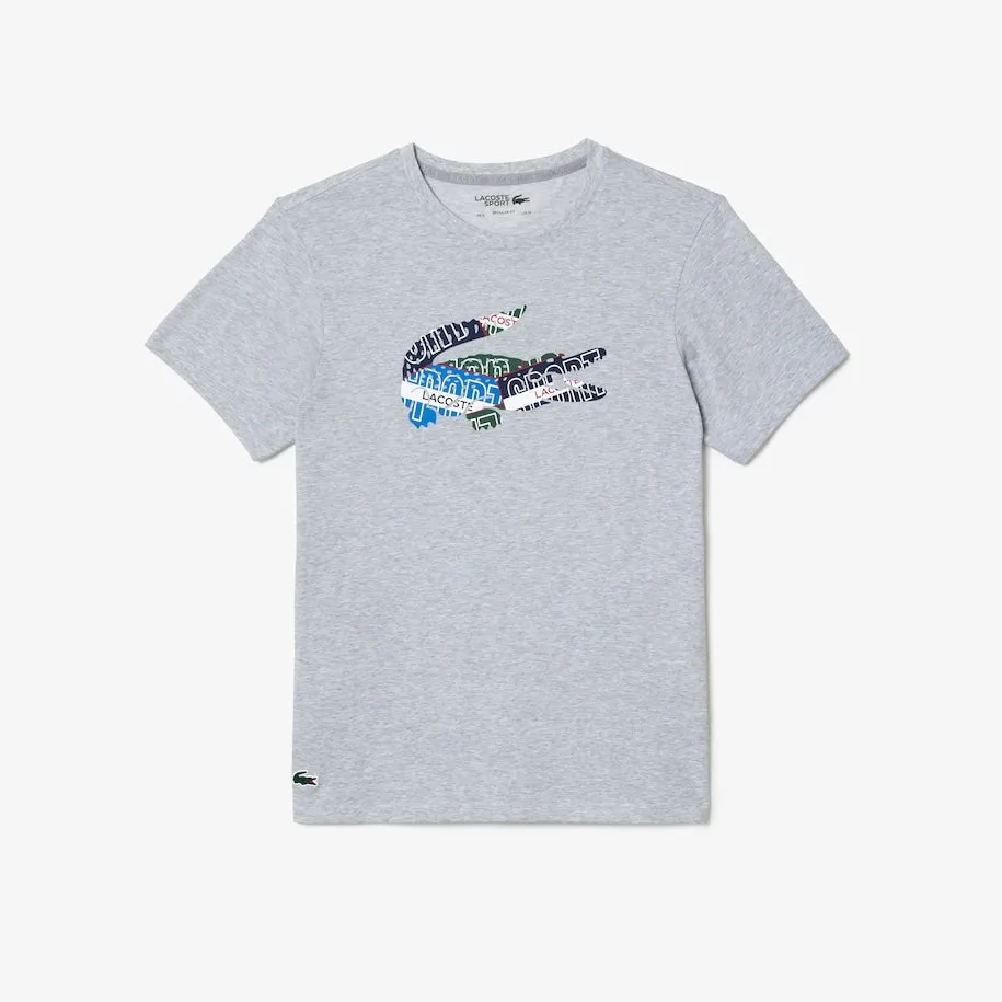 Cotton Jersey Sport T-shirt Grey Chine Patagonia Clothing