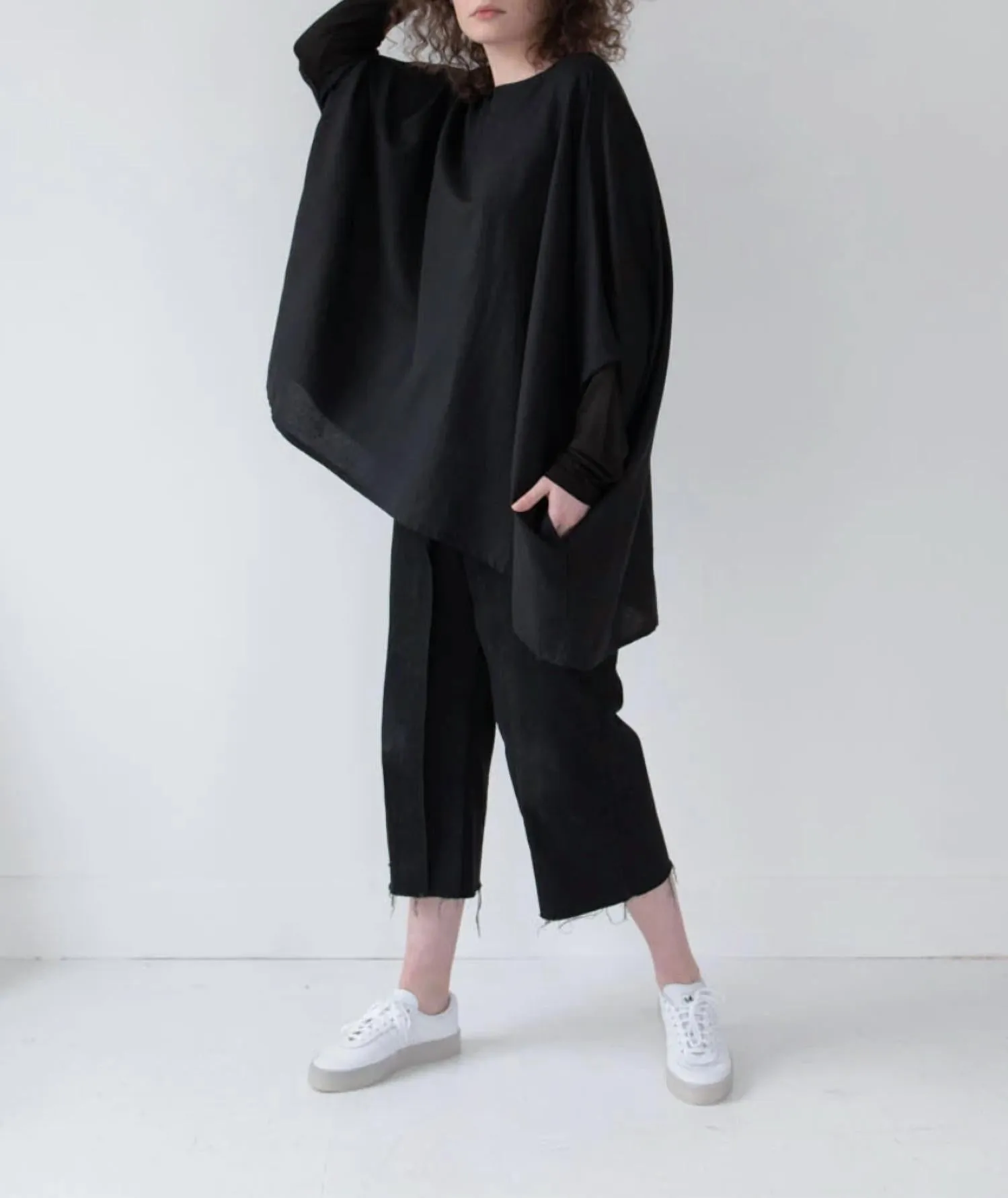 Cozy Top In Black