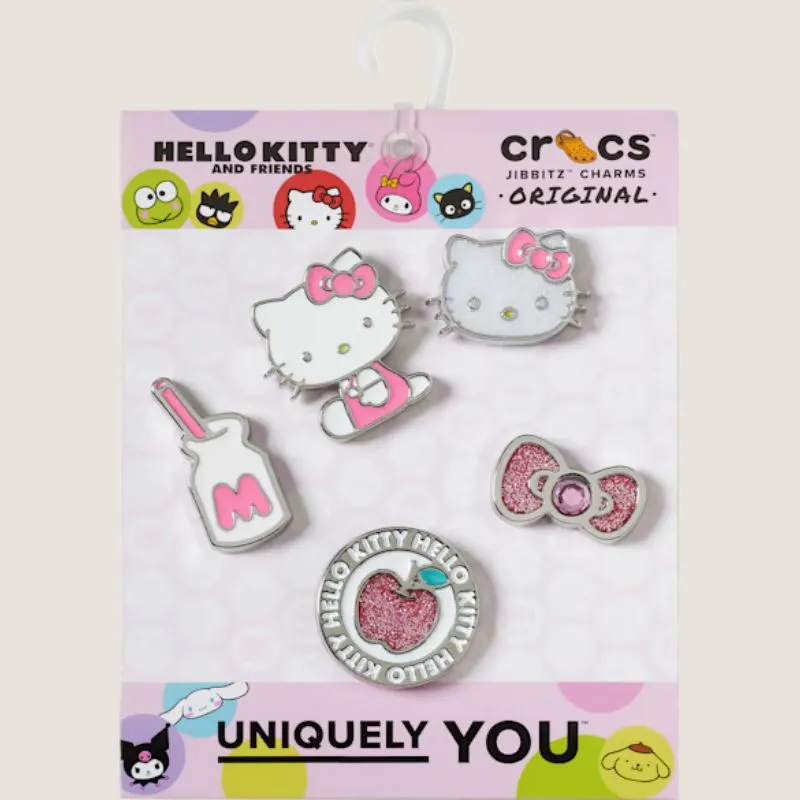 Crocs Hello Kitty Friends Elevated 5 Pack Jibbitz Charms Shoes_Crocs