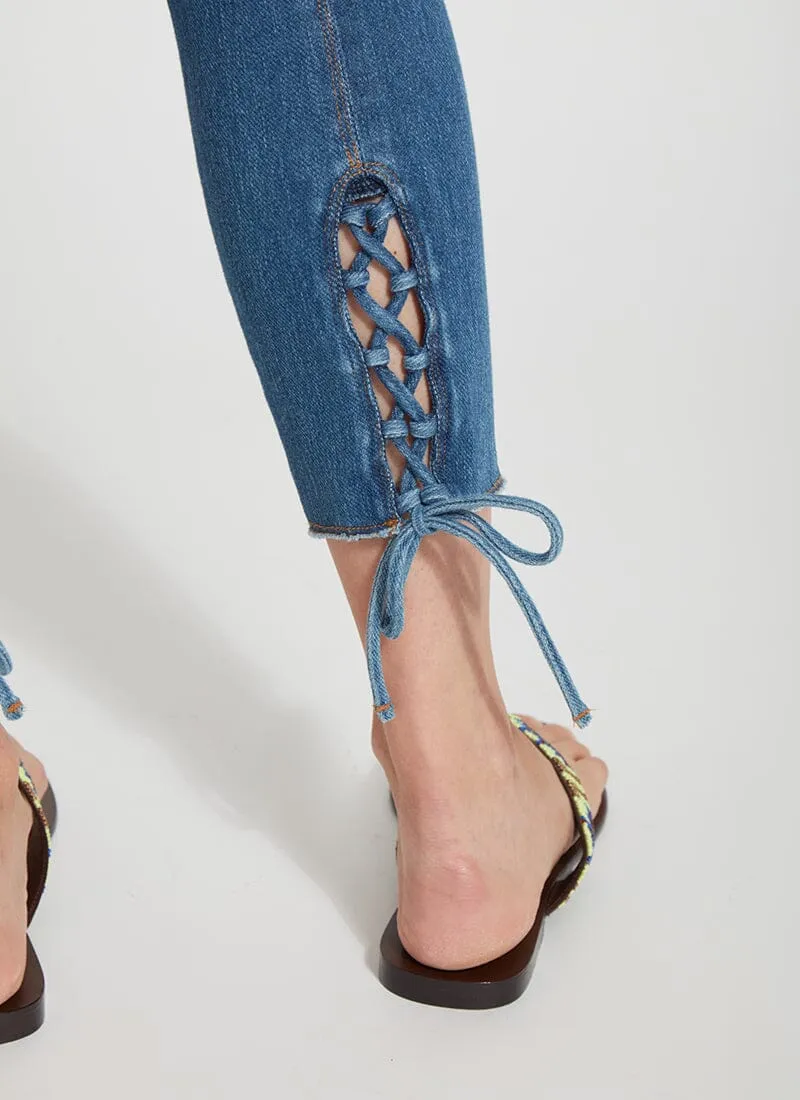 Cropped Morgan Lace Up