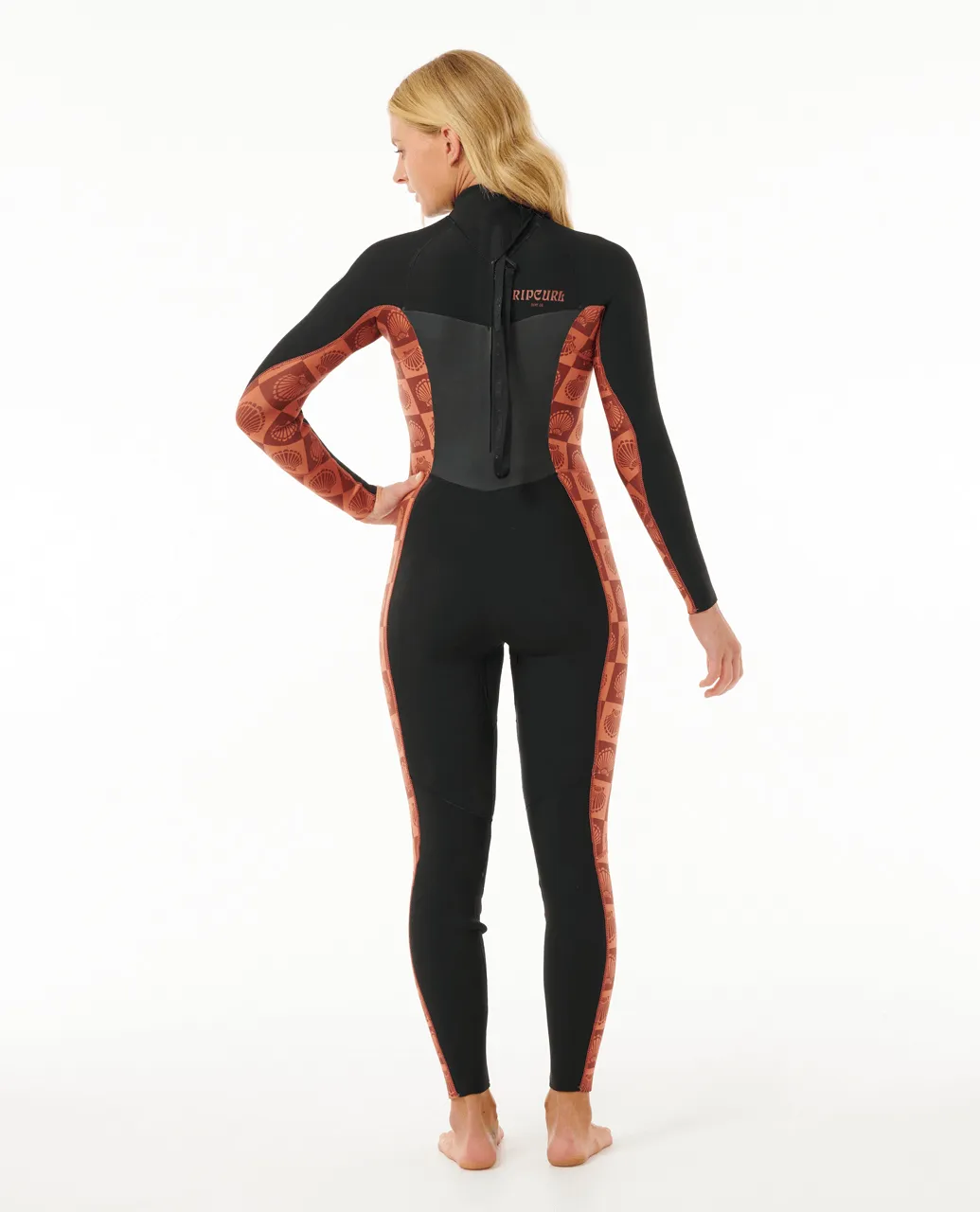 Dawn Patrol 5/3mm Back Zip Wetsuit in Rust