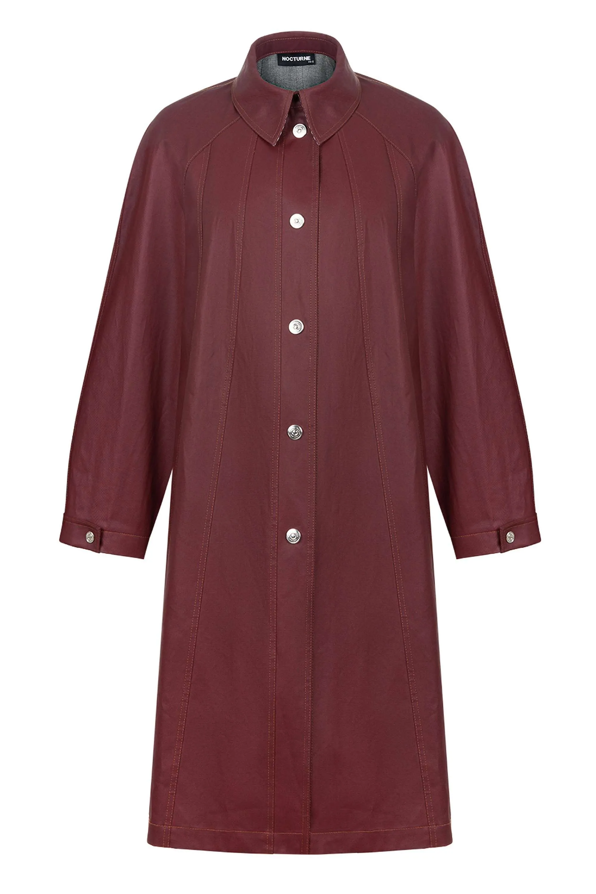 Denim Trench Coat