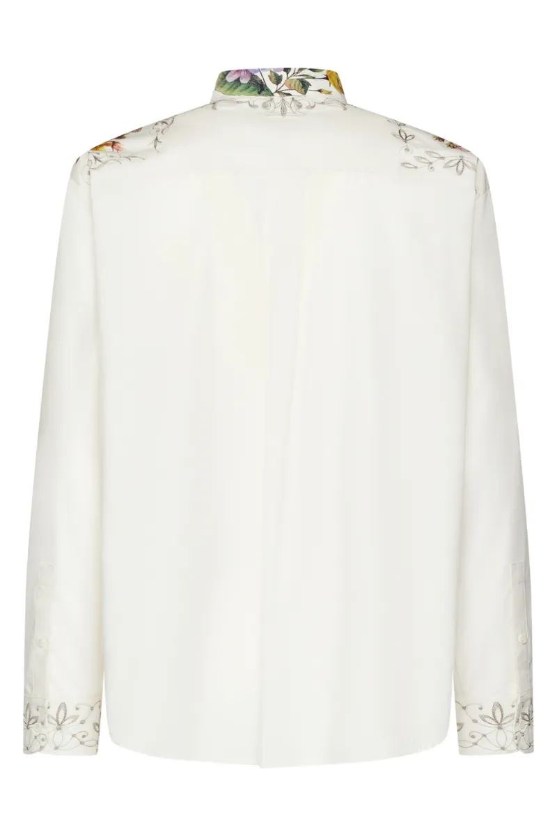 DIOMEDE Poplin Embroidered Shirt