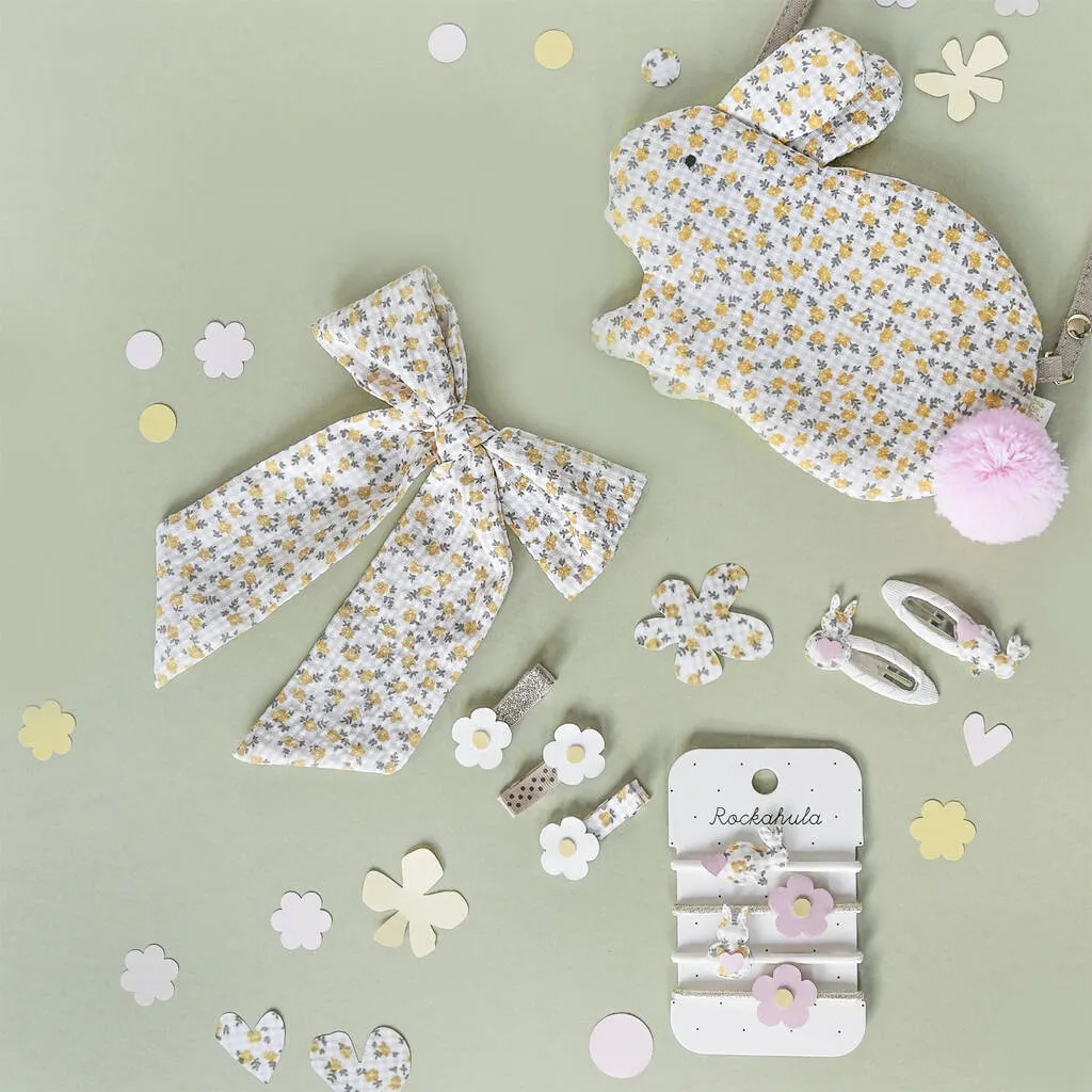 Ditsy Hoppy Bunny Clips by Rockahula Kids