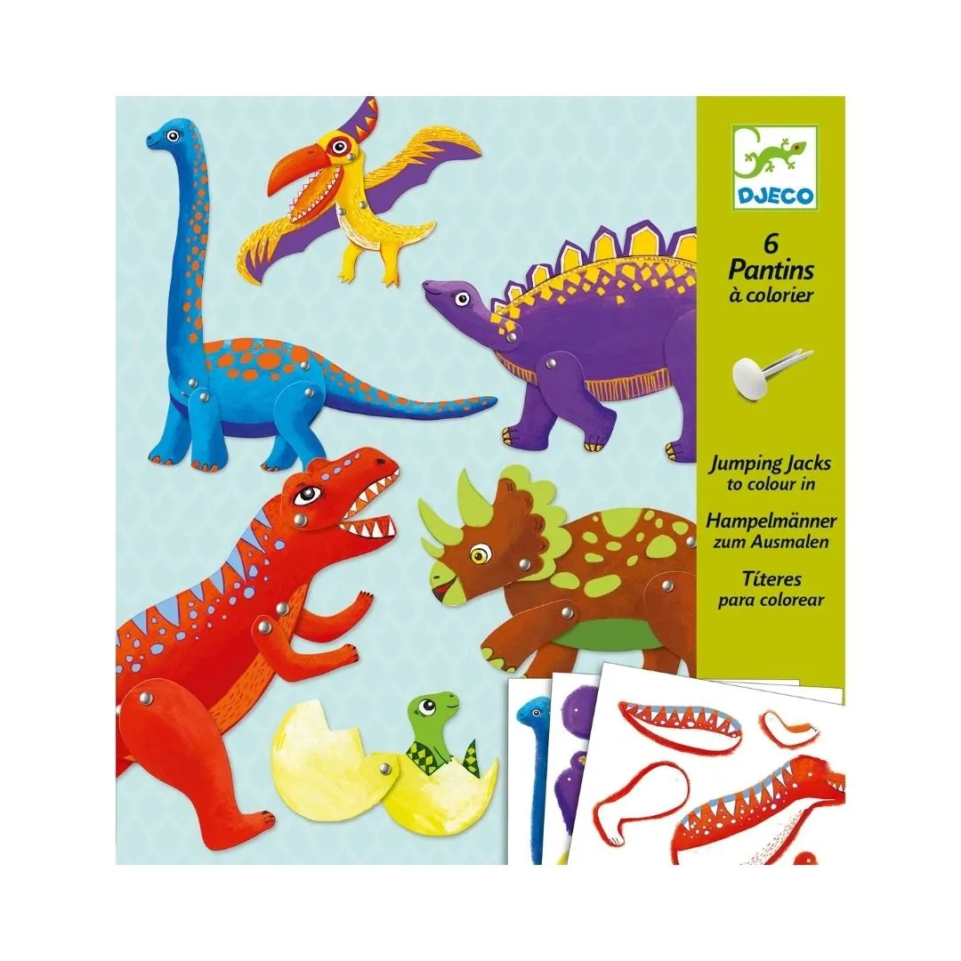 Djeco: Jumping Jacks - Dinos