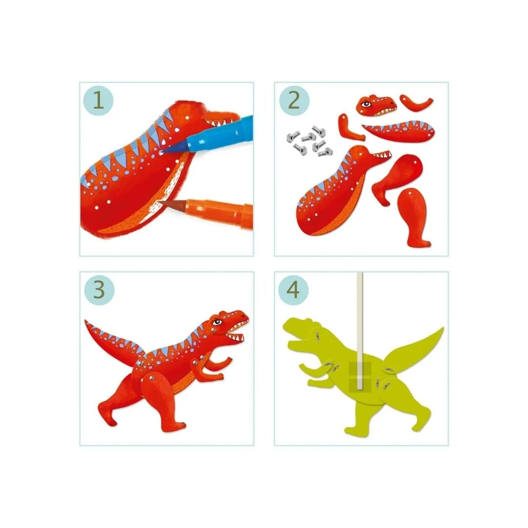 Djeco: Jumping Jacks - Dinos