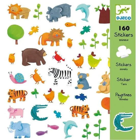 Djeco Stickers Animals