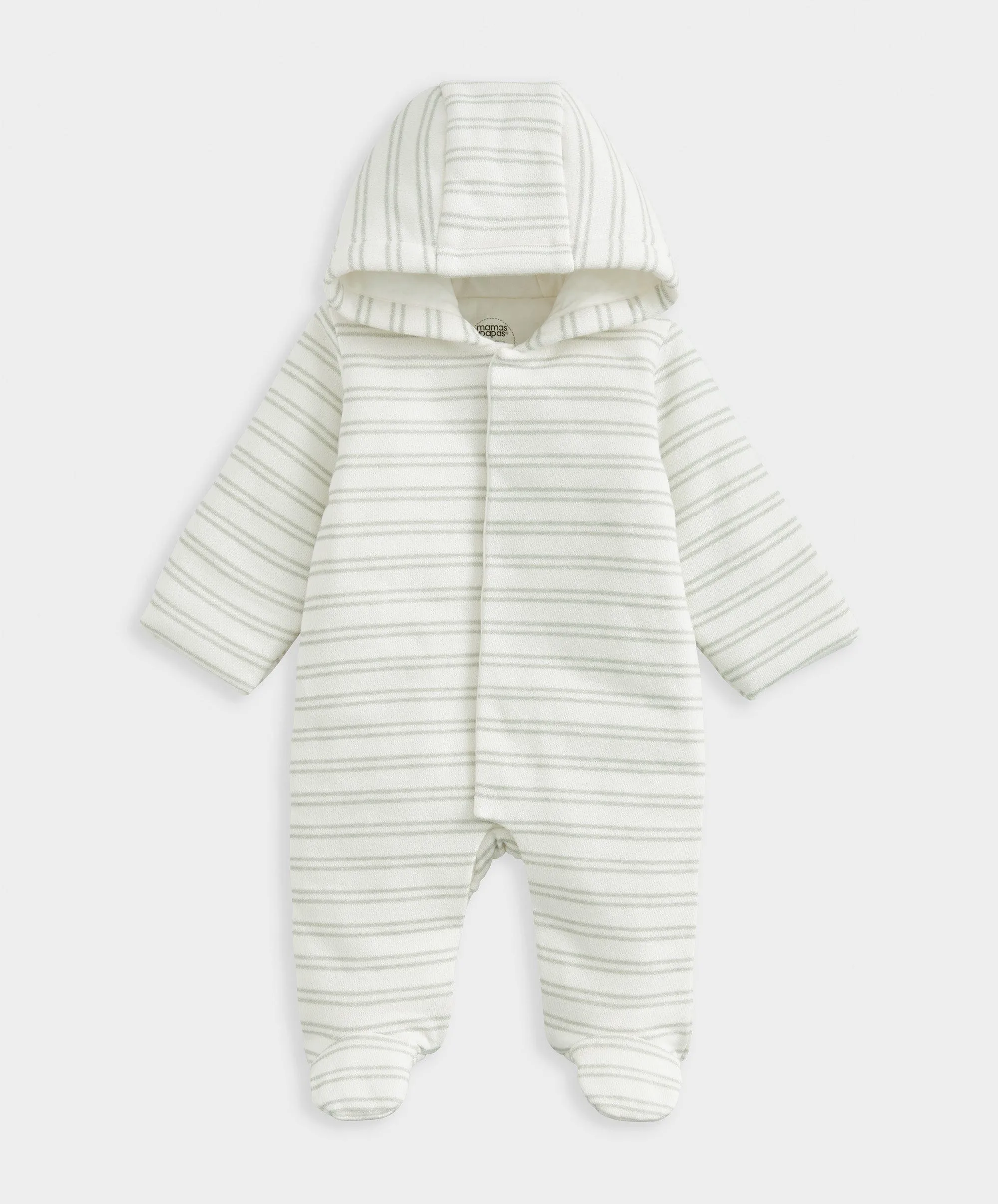 Double Striped Pramsuit Babykids Mamas & Papas