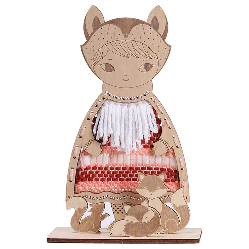 Dress-Up Doll Weaving Kit - Fox