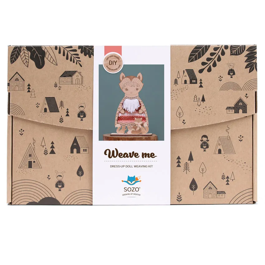 Dress-Up Doll Weaving Kit - Fox