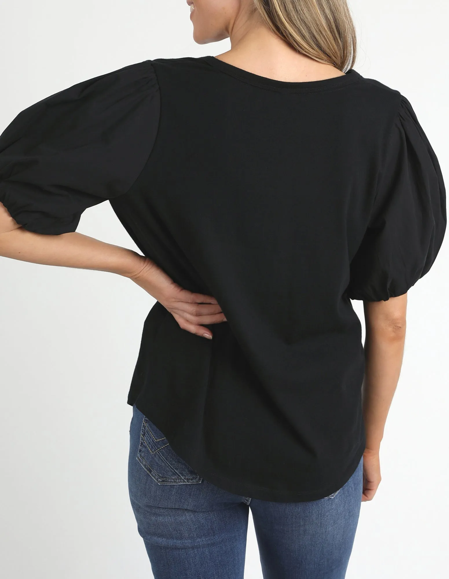 Elm Joy S/S Tee Black