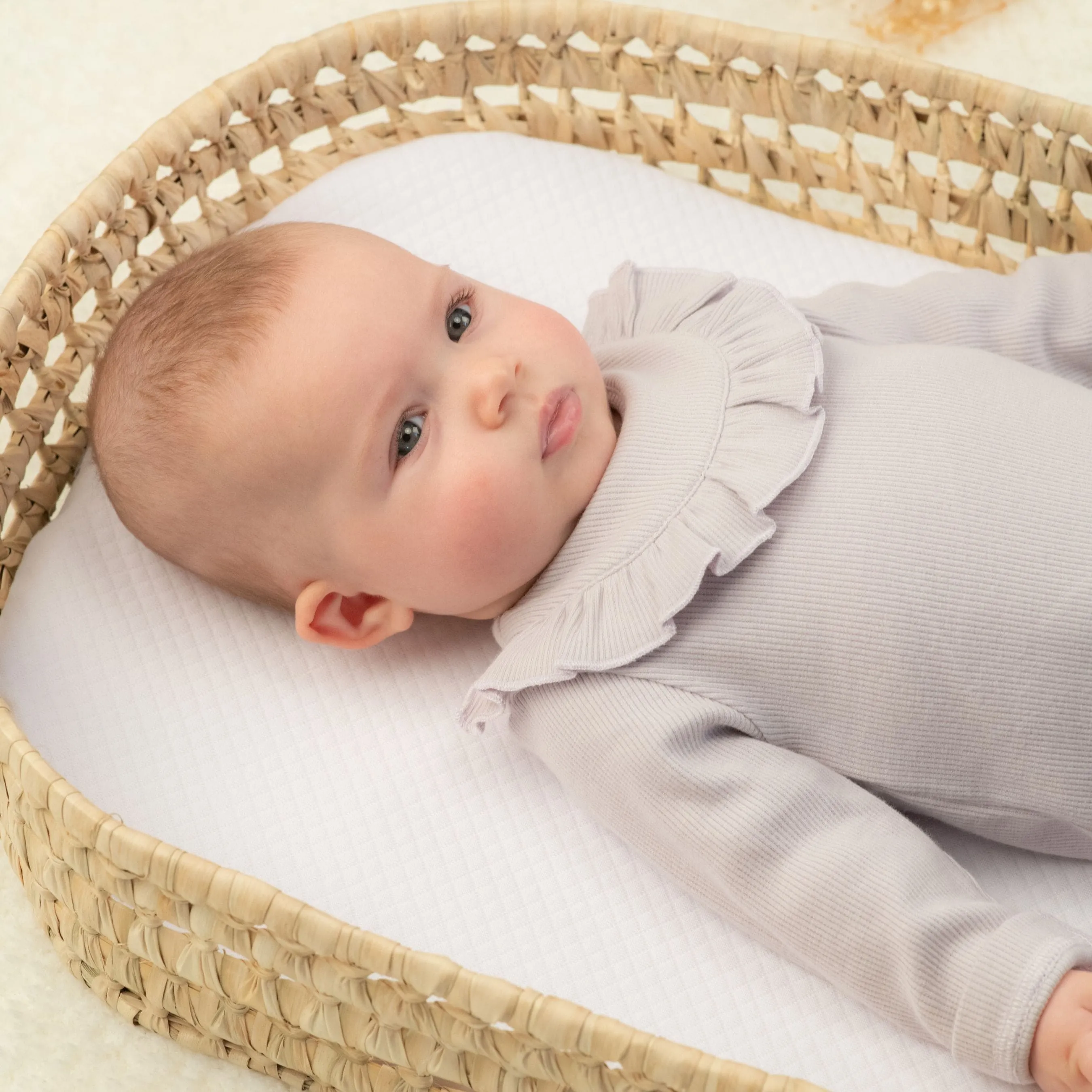 Emilia | Baby Girls Gift Box I Lilac Ribbed Cotton Set Babykids_Bebe-Sweeny
