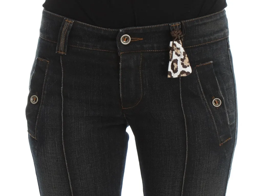 Ermanno Scervino  Wash Cotton Slim Fit Women's Jeans