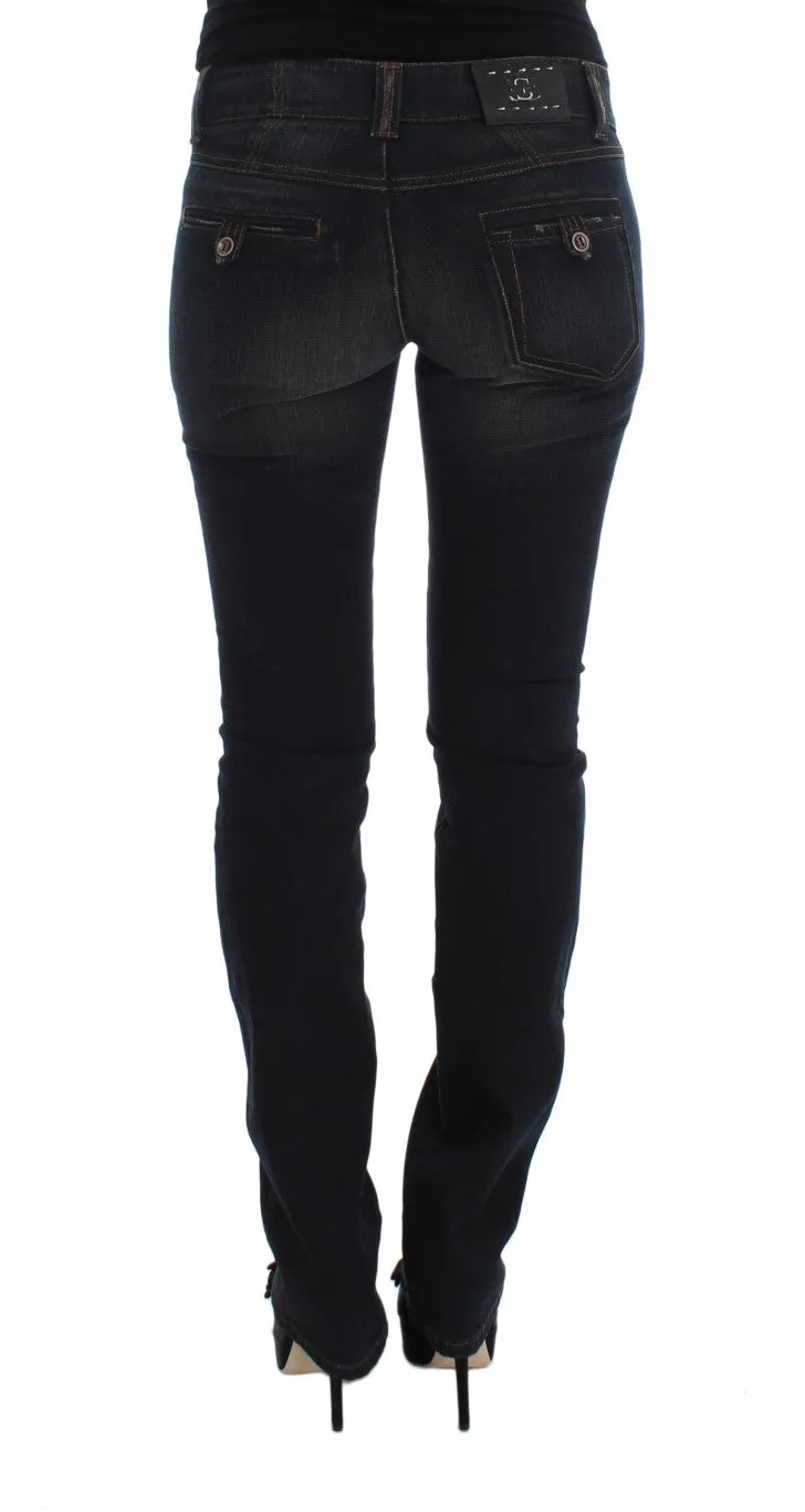 Ermanno Scervino  Wash Cotton Slim Fit Women's Jeans