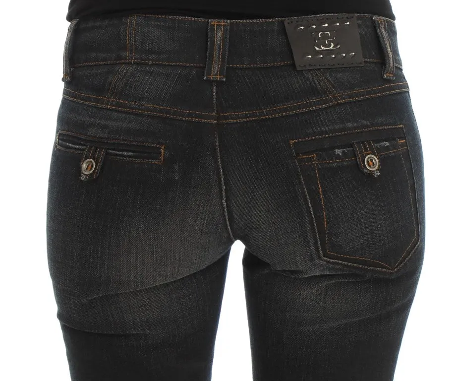 Ermanno Scervino  Wash Cotton Slim Fit Women's Jeans