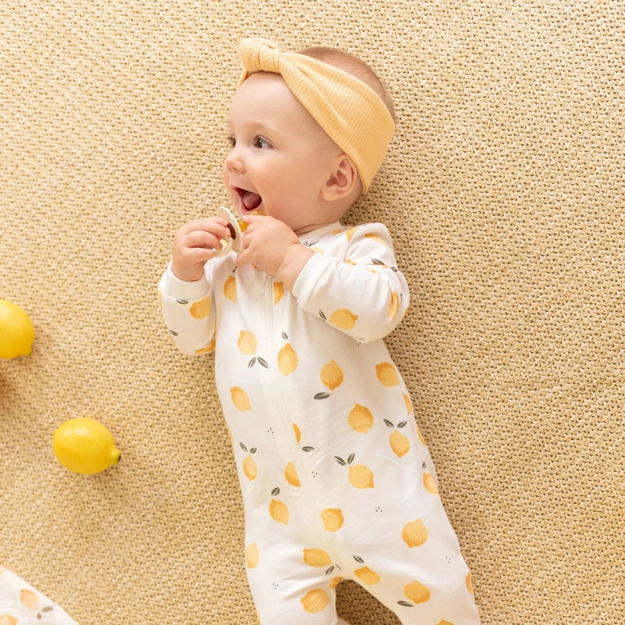 FIRSTS Lemon and Canary Headbands (Pack of 2)