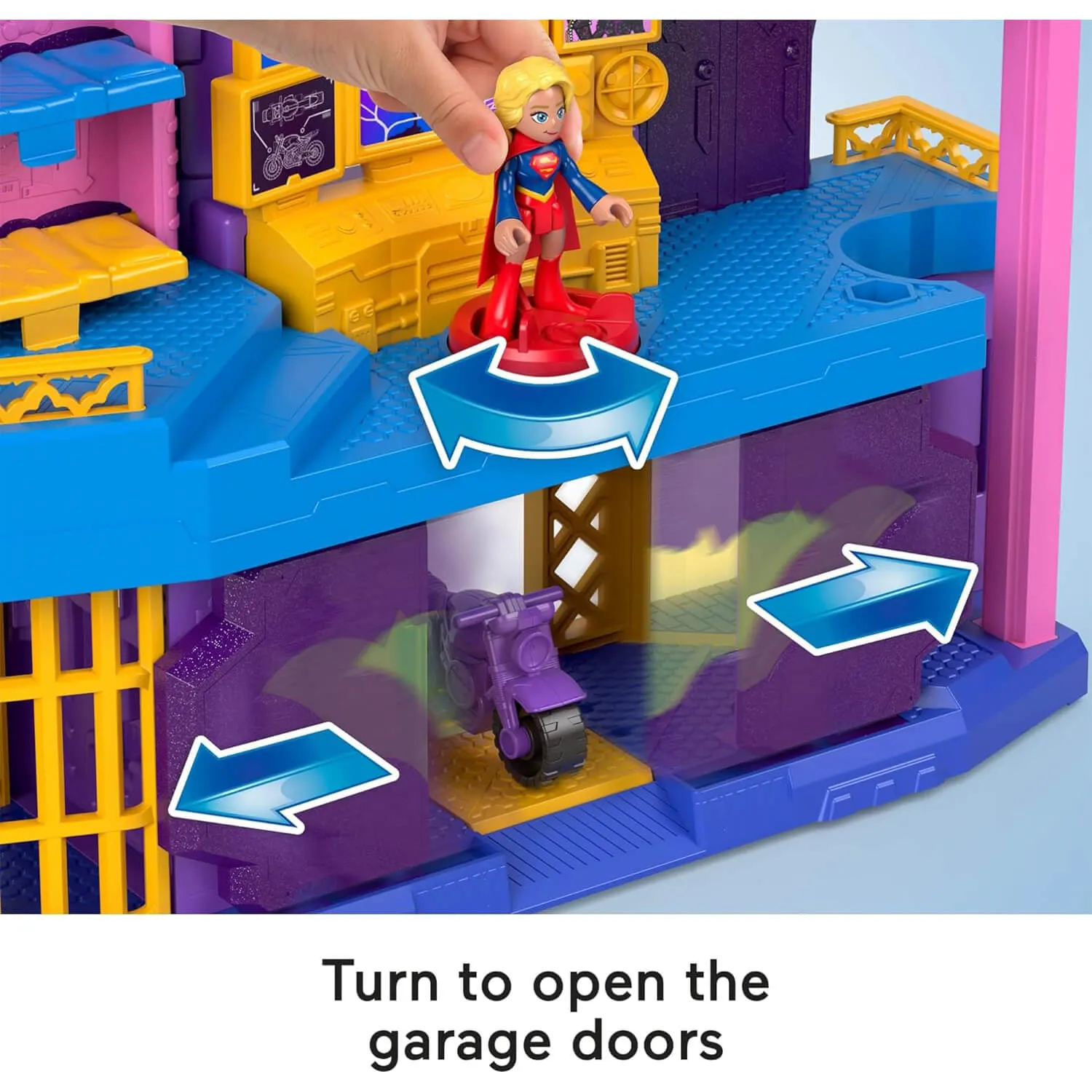 Fisher-Price Toys Imaginext DC Super Friends Batgirl Hero Hideout Playset