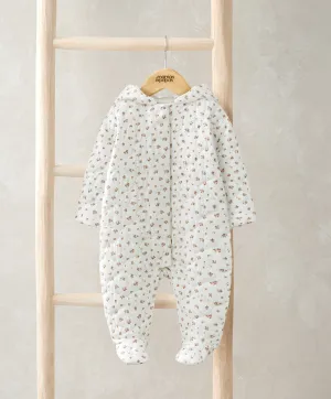 Floral Quilted Pramsuit Babykids Mamas & Papas