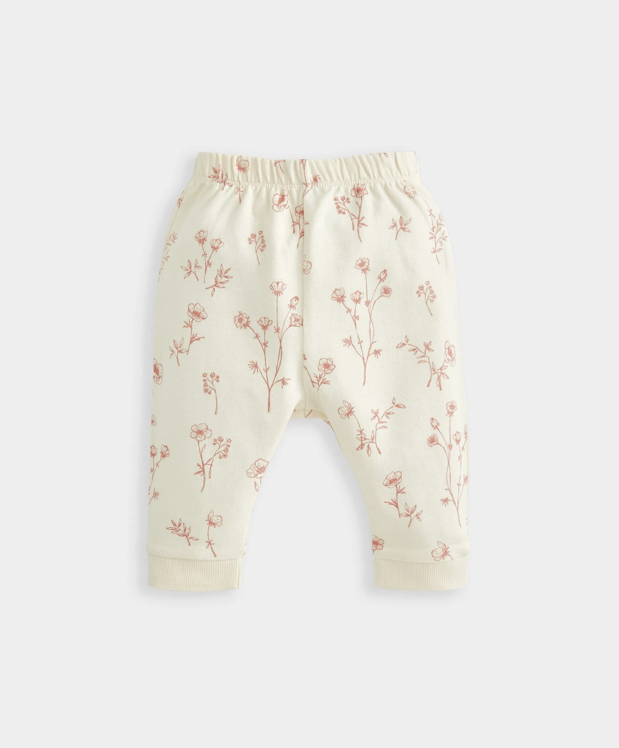 Floral Sweatshirt & Leggings Set