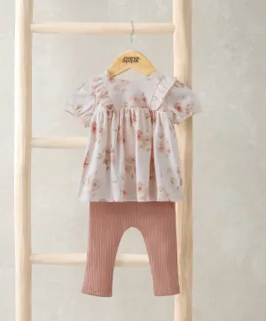 Floral T-Shirt & Leggings Set