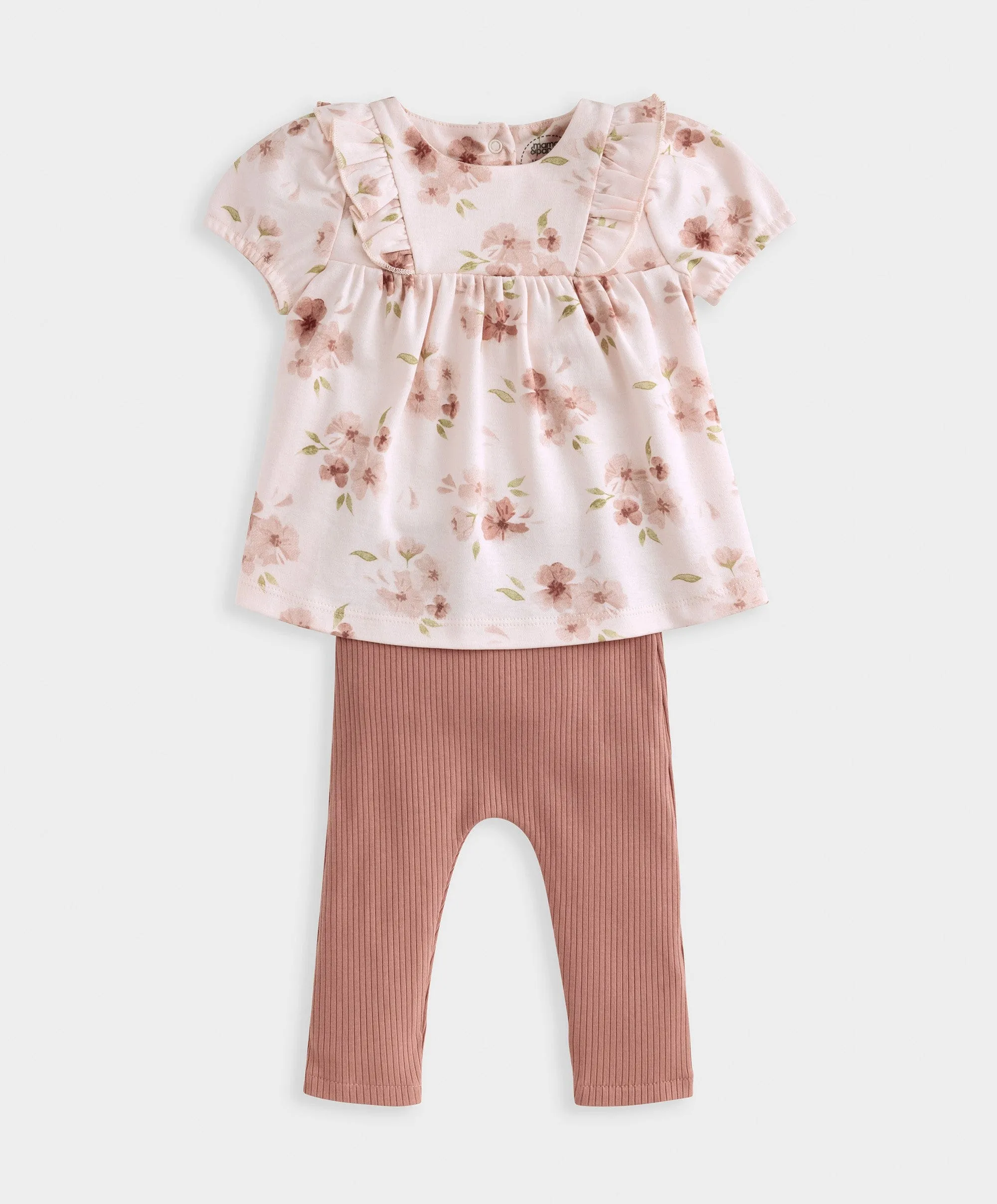 Floral T-Shirt & Leggings Set