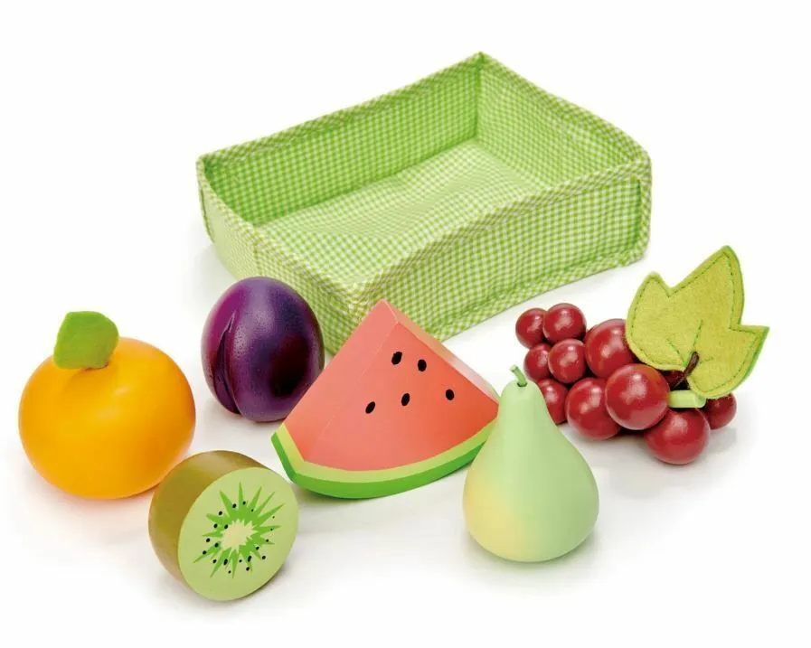 Fruit With Fabric Crate