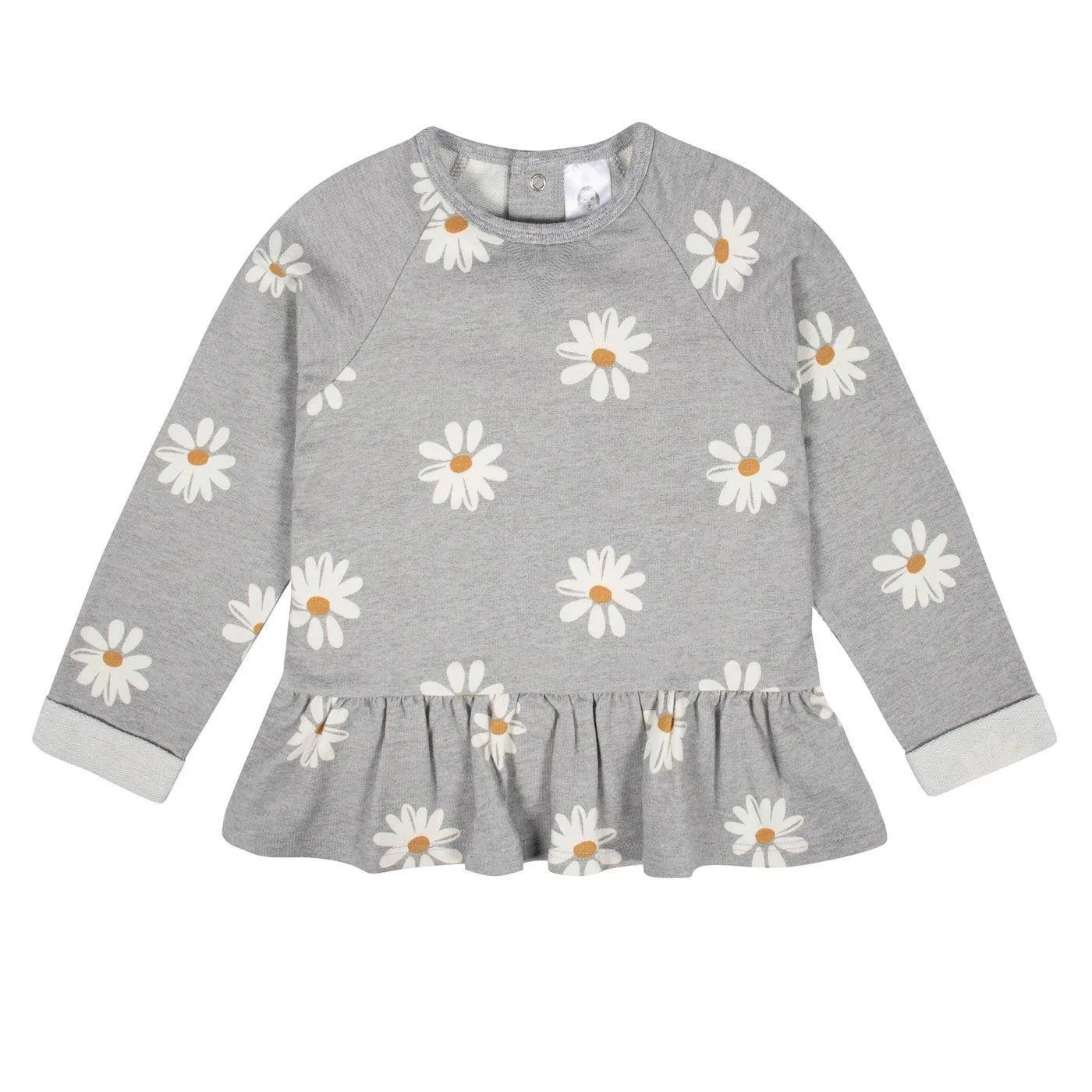 Gerber 2-Piece Baby Girls Daisy Peplum Top & Leggings Set - Prepack Babykids Gerber