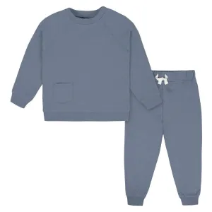 Gerber 2-Piece Toddler Boys Blue Pullover & Jogger Set (2-5t) Babykids Gerber