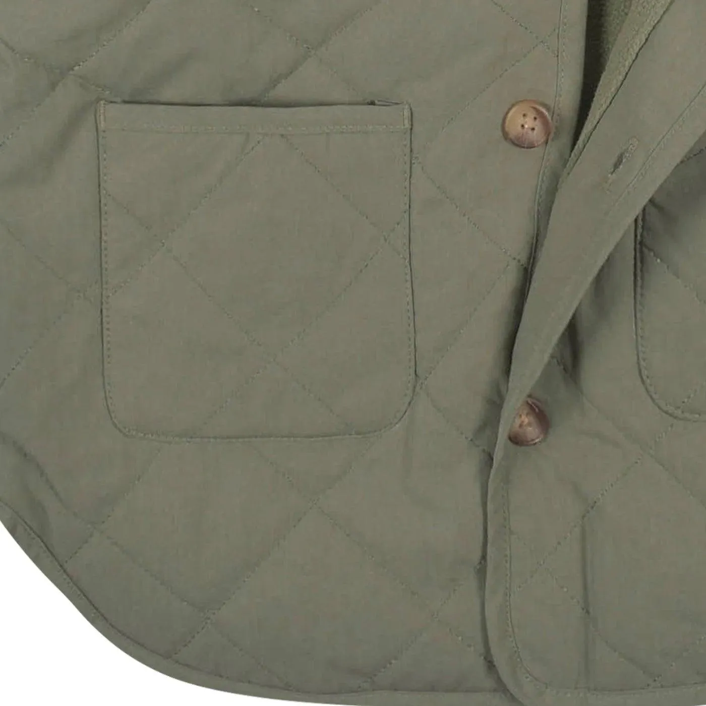 Gerber Baby Boys Green Quilted Hooded Jacket (12-24m) Babykids Gerber