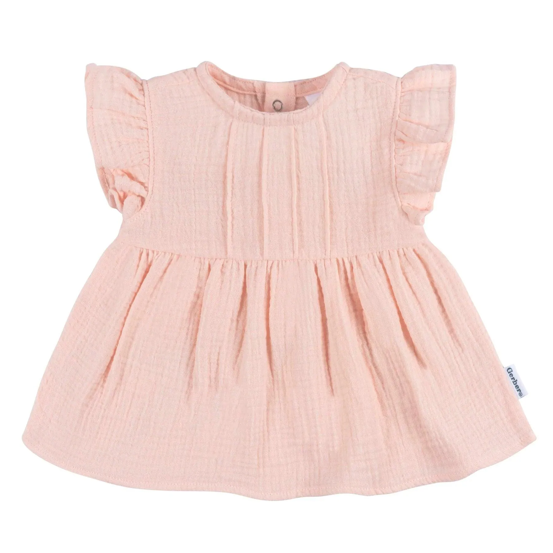 Gerber Baby Girls 2pc Top   Diaper Cover Set - Blush Babykids Gerber