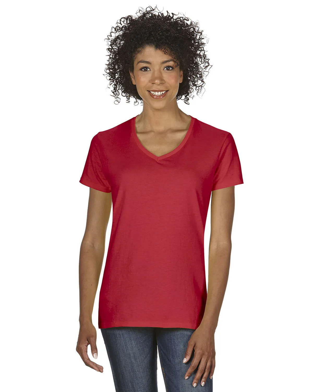 Gildan G500VL Ladies' Heavy Cotton V-Neck T-Shirt