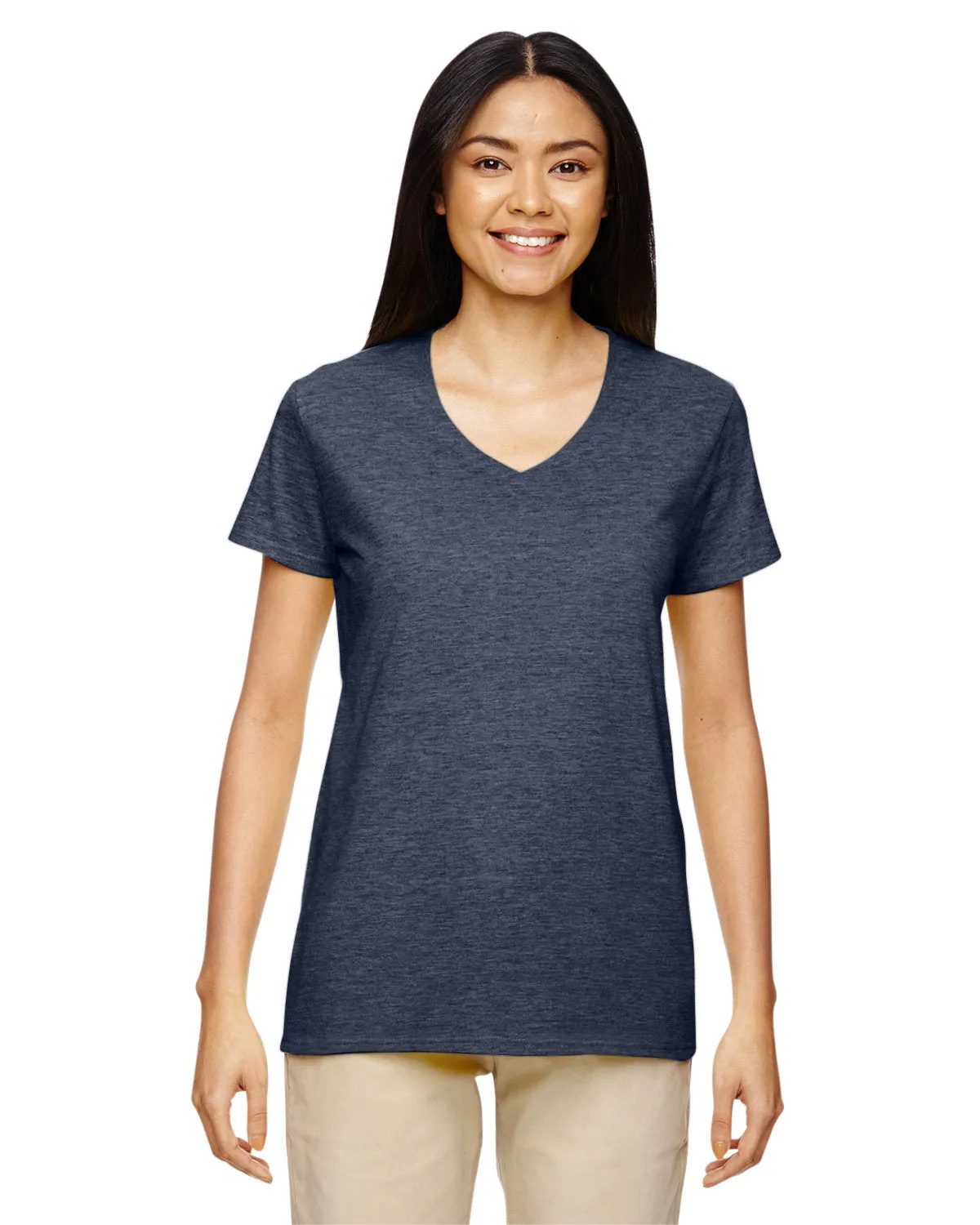 Gildan G500VL Ladies' Heavy Cotton V-Neck T-Shirt
