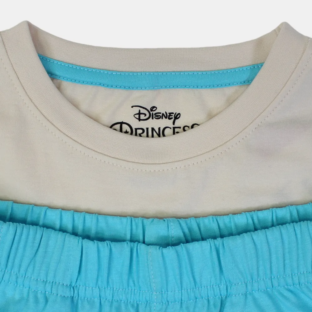 Girls Cotton Pajama Set – Princess Jasmine Design