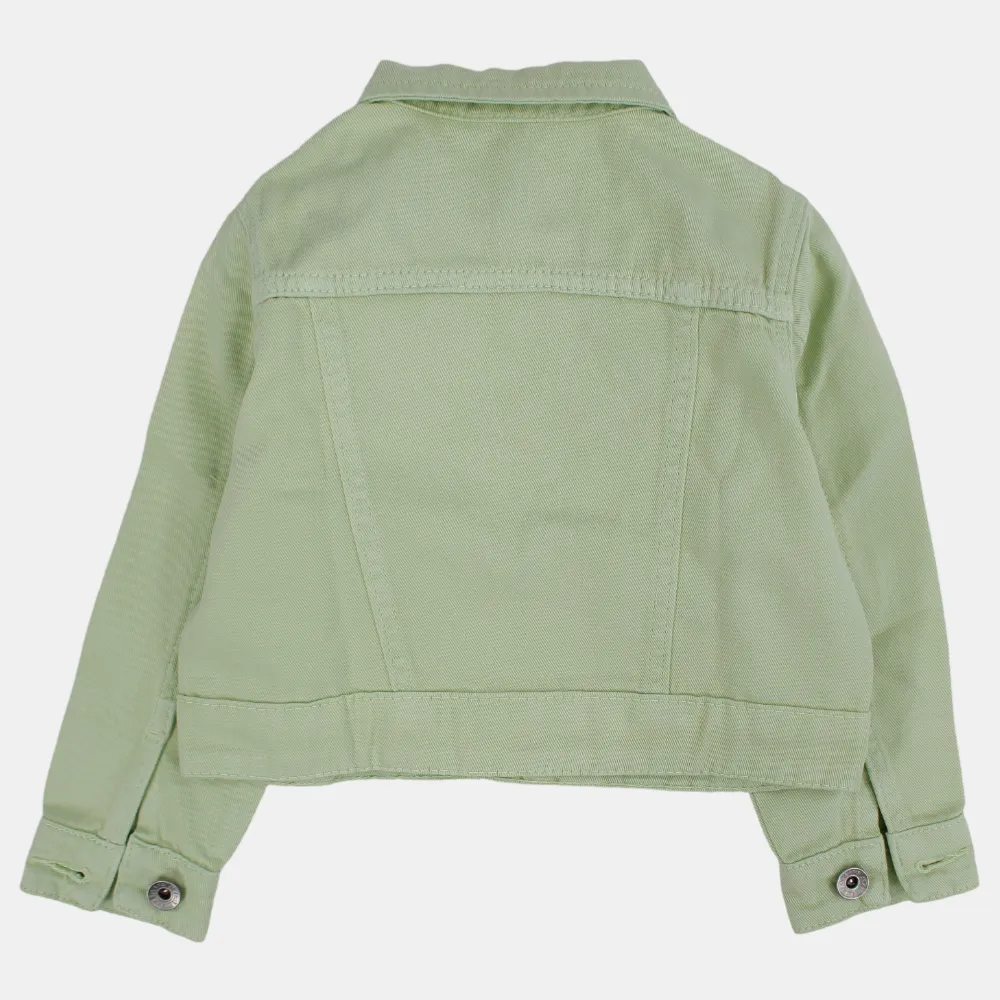 Girls Gabardine Jacket –