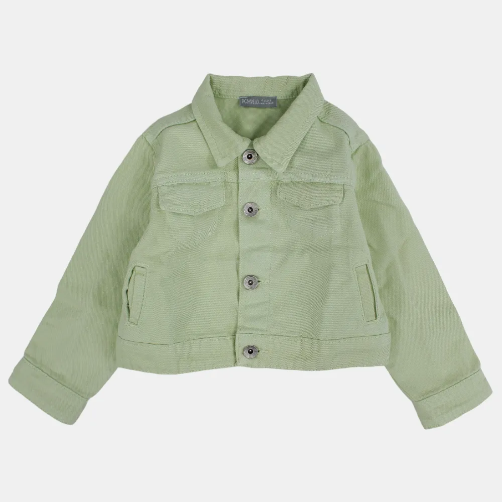 Girls Gabardine Jacket –