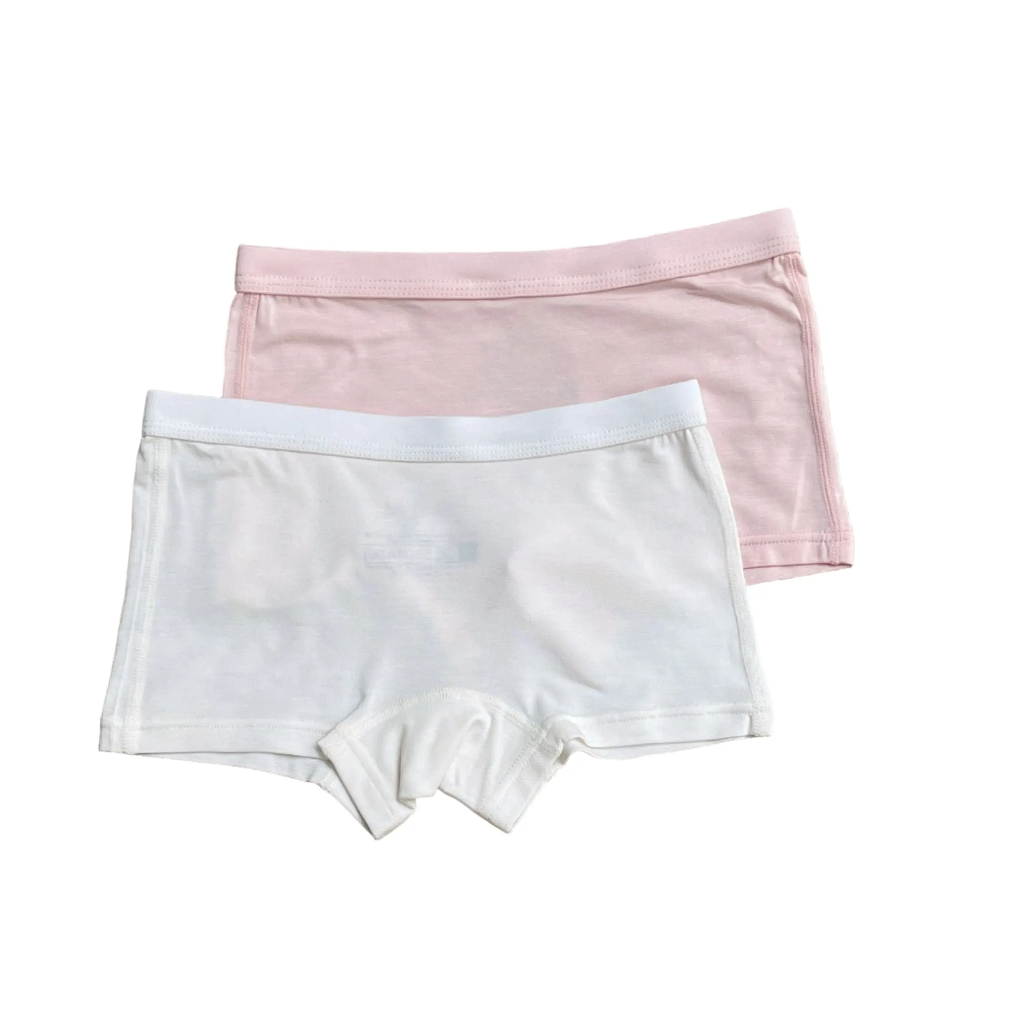 Girls' Tencel™ Micro Modal Shorties - Set Of 2 Babykids_just-peachy